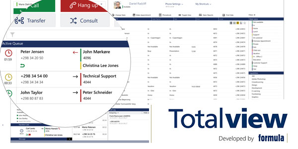 Ny løsning: Totalview og Uni-tel
