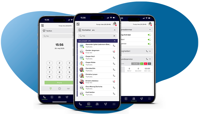 Ny-app_Unitel_forside Smart erhvervstelefoni ti små og store virksomheder